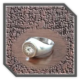 MRGT01500B-Sterling Silver 9ct Gold-Top Diamond Men's Ring.