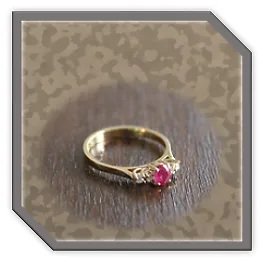 LR02000A-18ct Yellow Gold Ruby Diamond Ladies Ring.