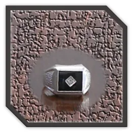 MR00270A-Sterling Silver Onyx Men's Ring.