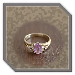 LR03600A-14ct Yellow Gold Cubic Pink Sapphire Ladies Ring.