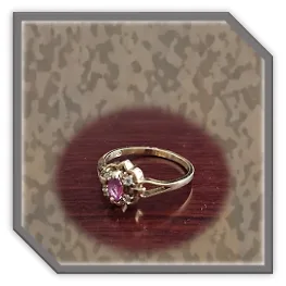 LR01800C-18ct Yellow Gold Diamond Ruby Ladies Ring.