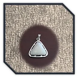 PE00380D-Sterling Silver Opal Pendant.