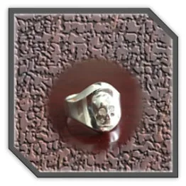 MR00250W-Sterling Silver Men's Ring.