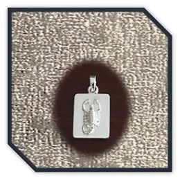 PE00110B-Sterling Silver Scorpio Pendant.