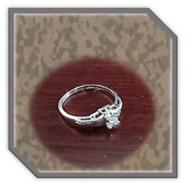 LR01800B-18ct Platinum Palladium Diamond Ladies Ring.
