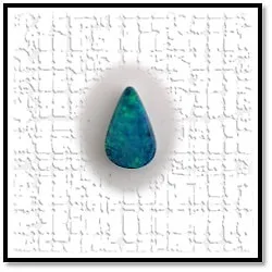 LG00280A-Pear Shaped Opal Doublet.