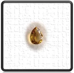 LGC00400A-7.5ct Pear Shaped Citrine.