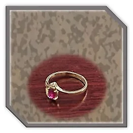 LR01600D-18ct Yellow Gold Ruby Diamond Ladies Ring.