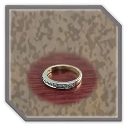 LR01500F-14ct Yellow Gold Diamond Ladies Eternity Ring.