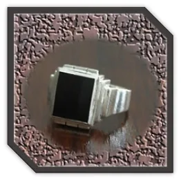 MR00200U-Sterling Silver Onyx Men's Ring.