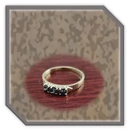 LR00500B-9ct Yellow Gold Sapphire Ladies Eternity Ring.