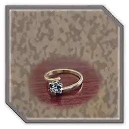 LR00800A-9ct Yellow Gold Diamond Sapphire Ladies Ring.