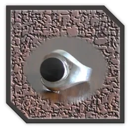 MR00150E-Sterling Silver Round Onyx Men's Ring.