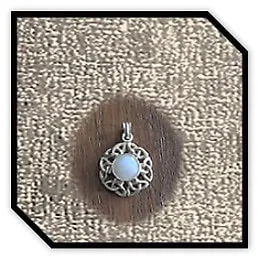PE00250A-Sterling Silver Opal Pendant.