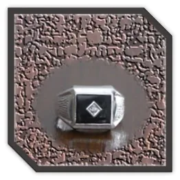 MR00220H-Sterling Silver Onyx Men's Ring.