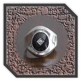 MR00200D-Sterling Silver Oval Onyx Men's Ring.