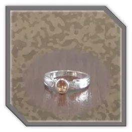 LR00250K-Sterling Silver Cubic Diamond Ladies Ring.