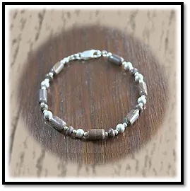 BB00250B-Sterling Silver Boulder Opal Bracelet.