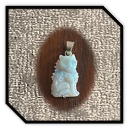 PE01000B-Sterling Silver Carved Opal Pendant.