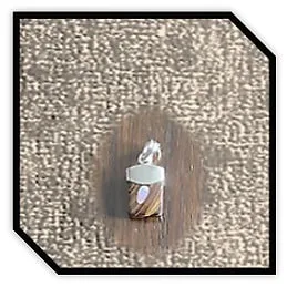 PE00100A-Silver Capped Boulder Opal Pendant.