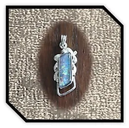 PE00400G-Sterling Silver Opal Pendant.