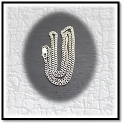 CH00150B-Sterling Silver Chain.