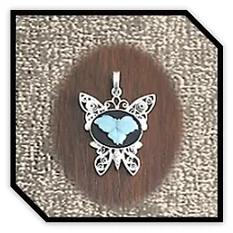 PE00400A-Sterling Silver Opal Cameo Pendant.